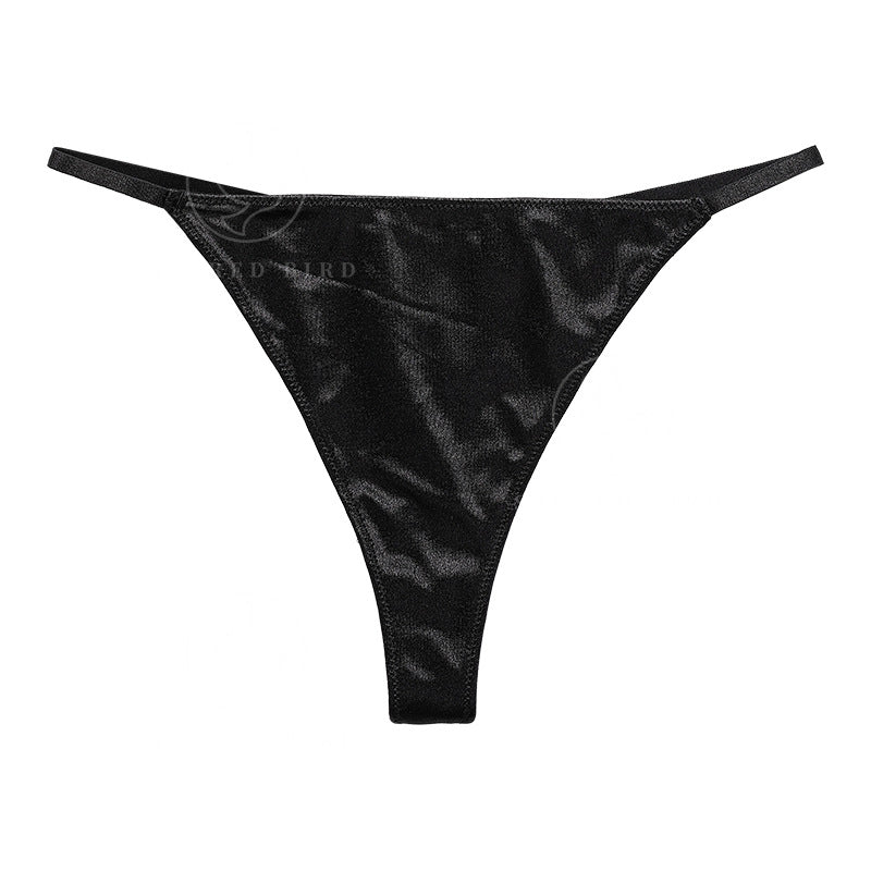 Sexy Sports Spaghetti Strap Temptation Cotton Crotch Thong Panties