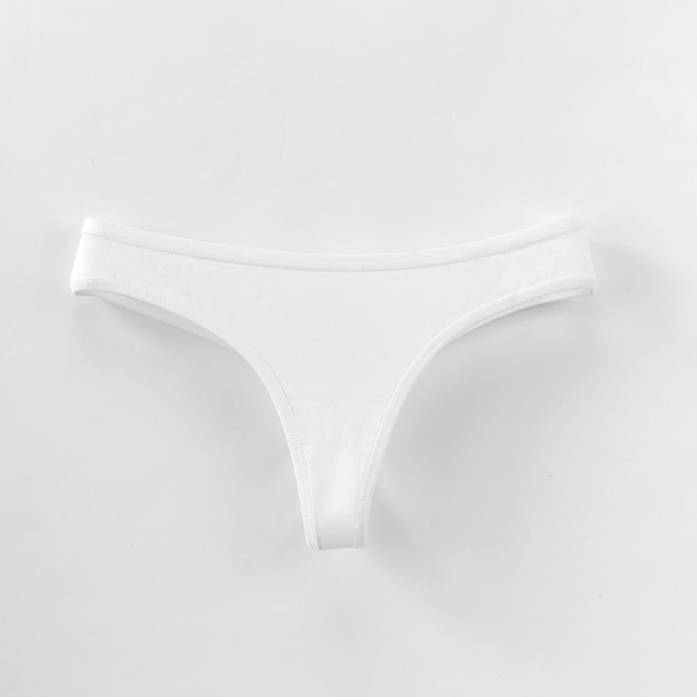 Cotton Sexy Thong Seductive Invisible Triangle Panties
