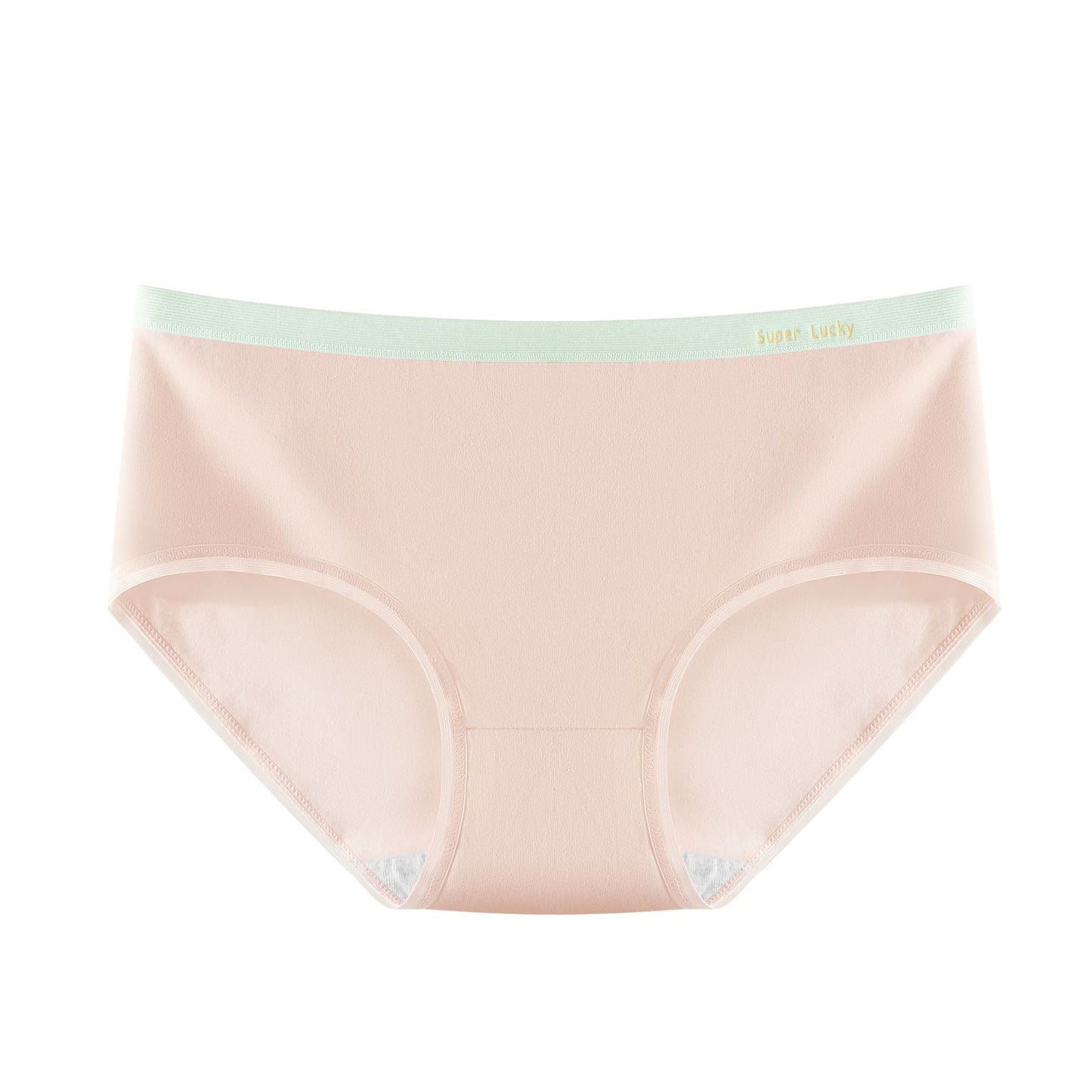 Cotton Mid-rise Monogrammed Knit Panties